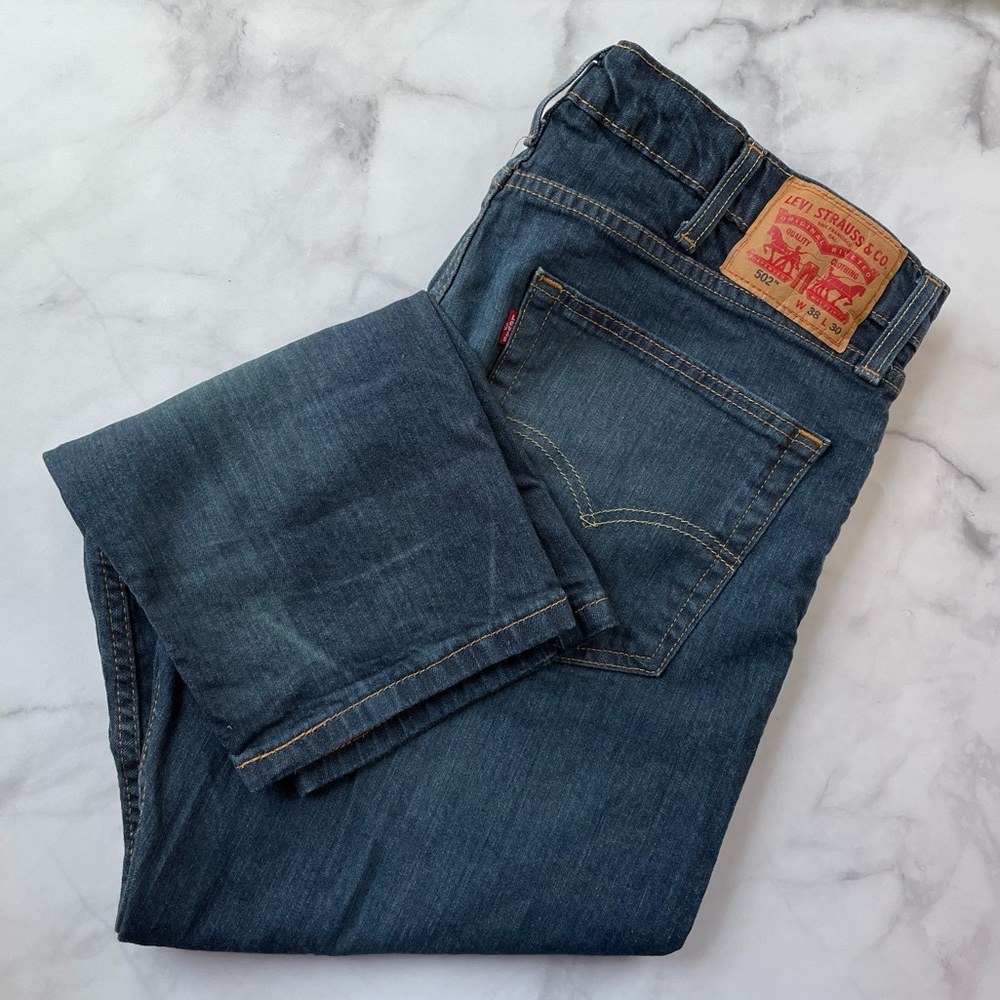 Mens LEVI 502 denim jeans